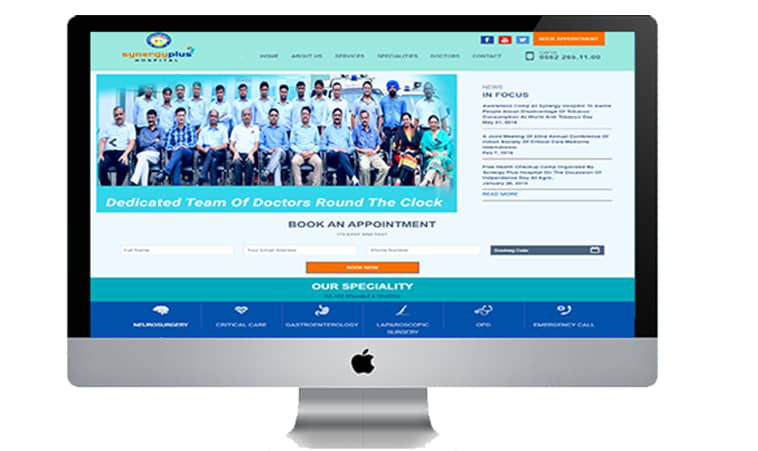 Healthcare Website Desig Company in Delhi Ncr